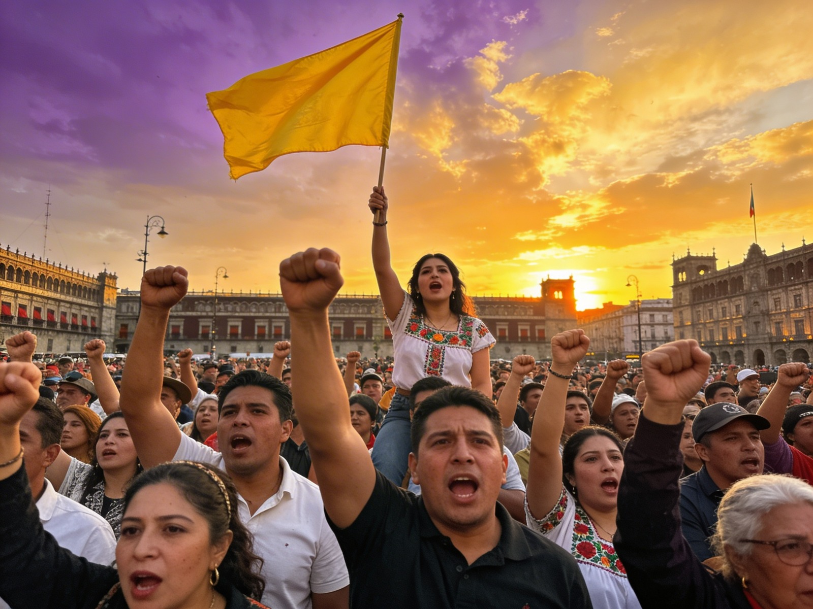 Ciudadanos organizandose