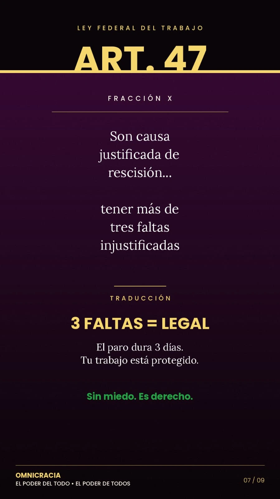 Tus derechos